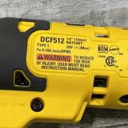 AS-IS DEWALT ATOMIC 20V MAX Cordless 1/2 in. Ratchet (Tool Only)