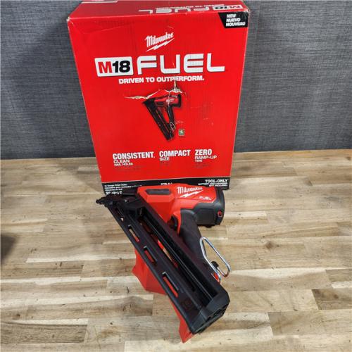 HOUSTON LOCATION - AS-IS Milwaukee 2839-20 M18 FUEL 15 Ga. 18 Volt Brushless Angled Finish Nailer (TOOL ONLY)