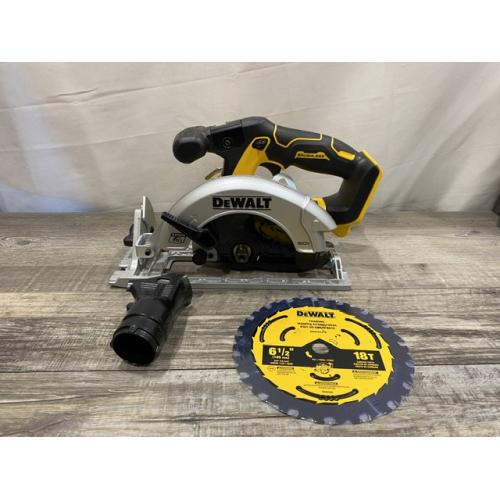 AS-IS DEWALT 20V MAX Cordless Brushless 6-1/2 in. Sidewinder Style Circular Saw (Tool Only)