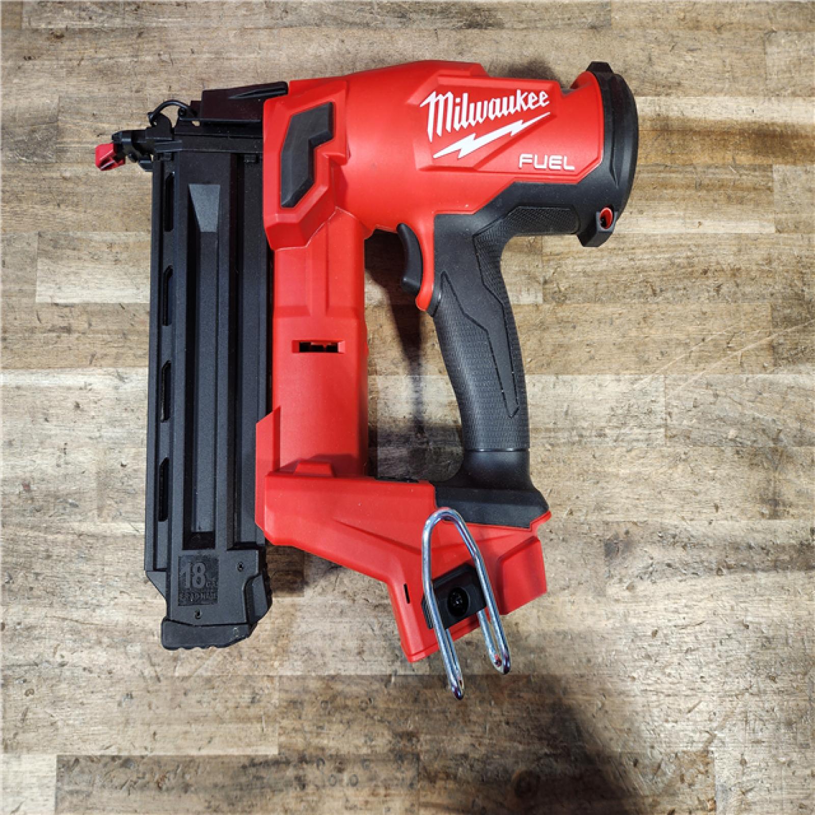 HOUSTON LOCATION - AS-IS Milwaukee FUEL 18-Volt Lithium-Ion Brushless Cordless Gen II 18-Gauge Brad Nailer (Tool-Only)