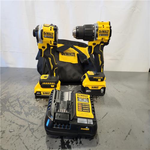 AS-IS- DeWalt 2-Tool Combo Kit W/ (2) BATTERY & CHARGER