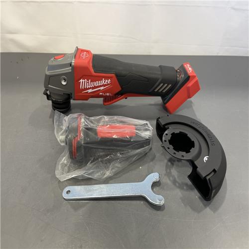 AS-IS - M18 FUEL 18V Lithium-Ion Brushless Cordless 4-1/2 in./5 in. Grinder with Variable Speed & Paddle Switch (Tool-Only)