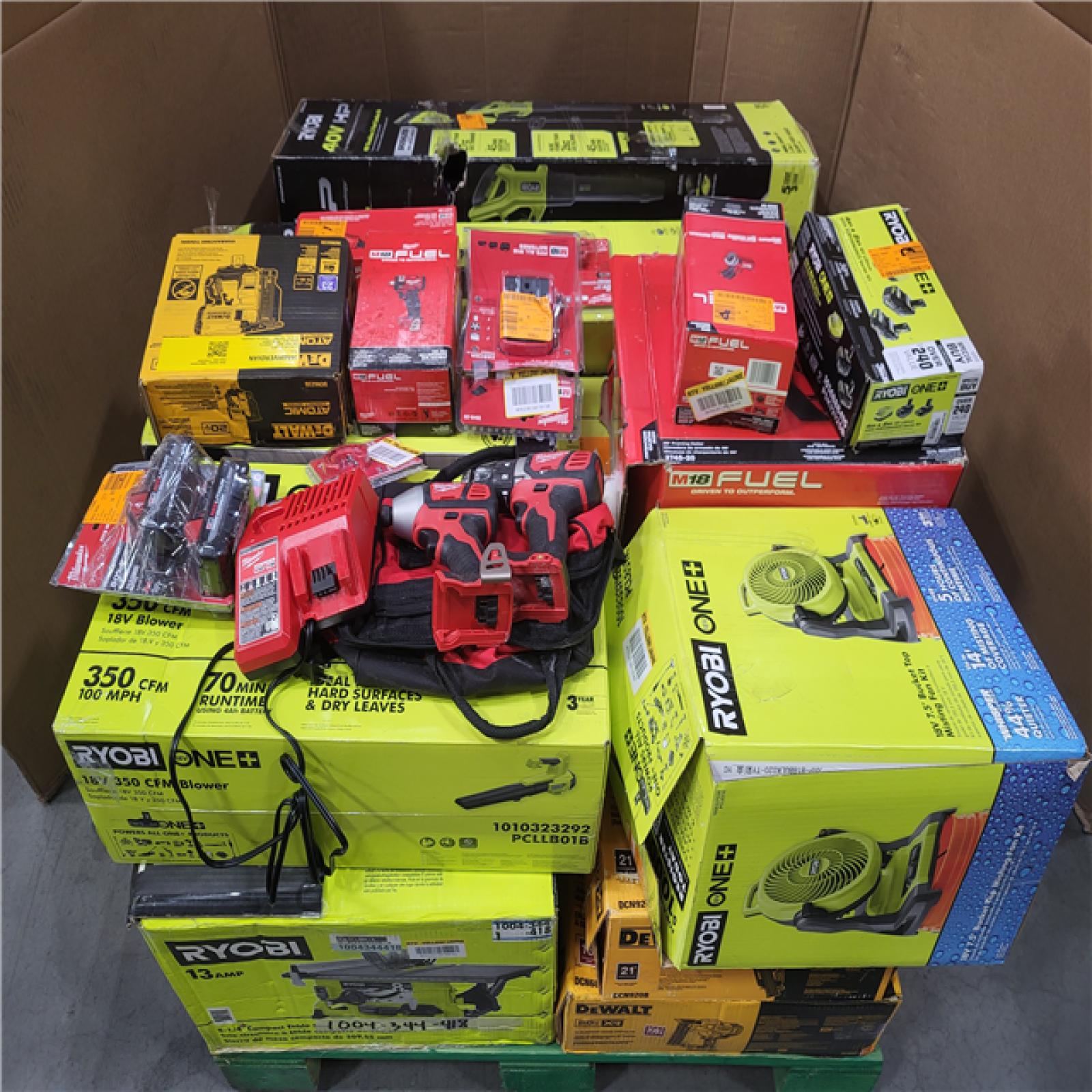 CALIFORNIA AS-IS TOOL PALLET