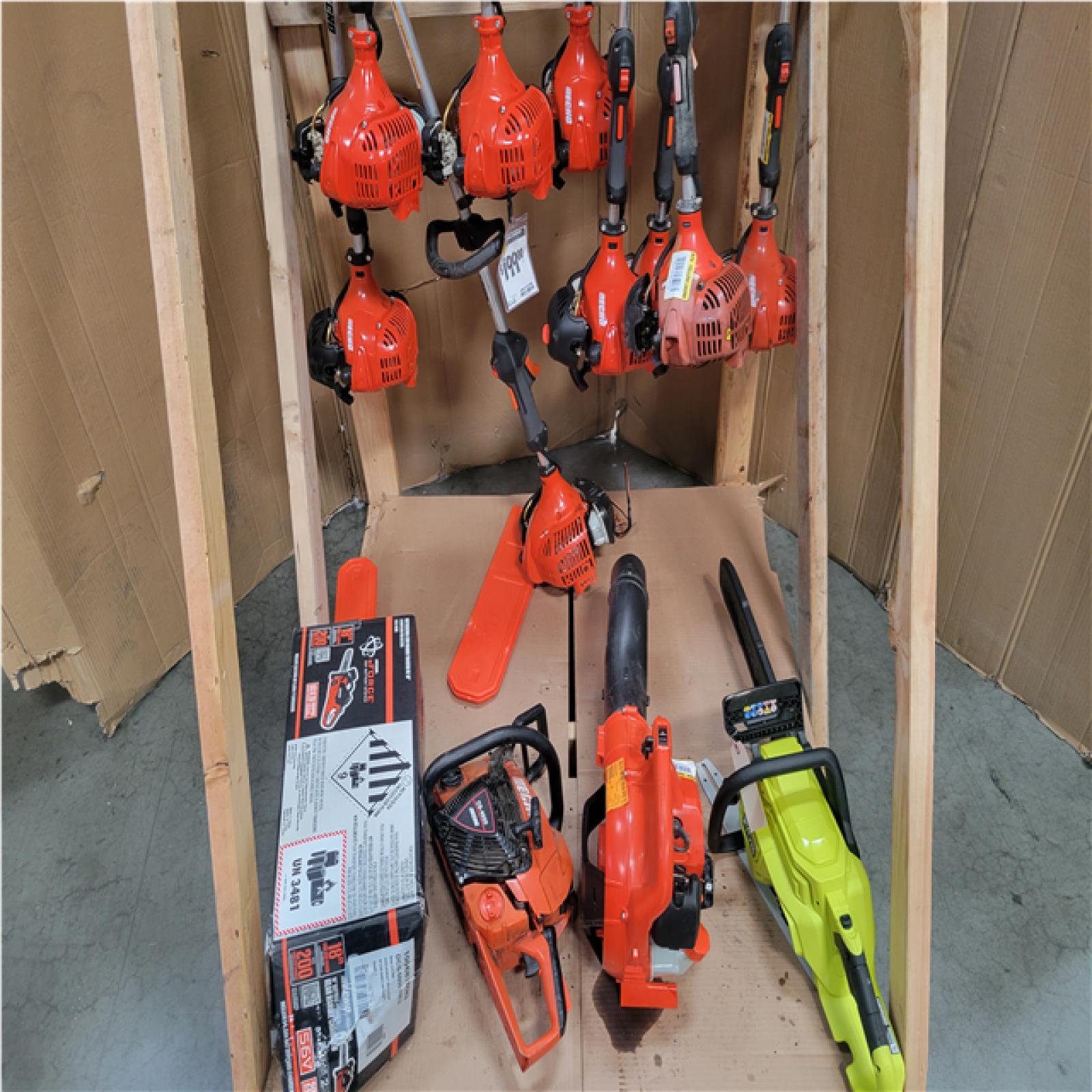 CALIFORNIA AS-IS OUTDOOR POWER EQUIPMENT
