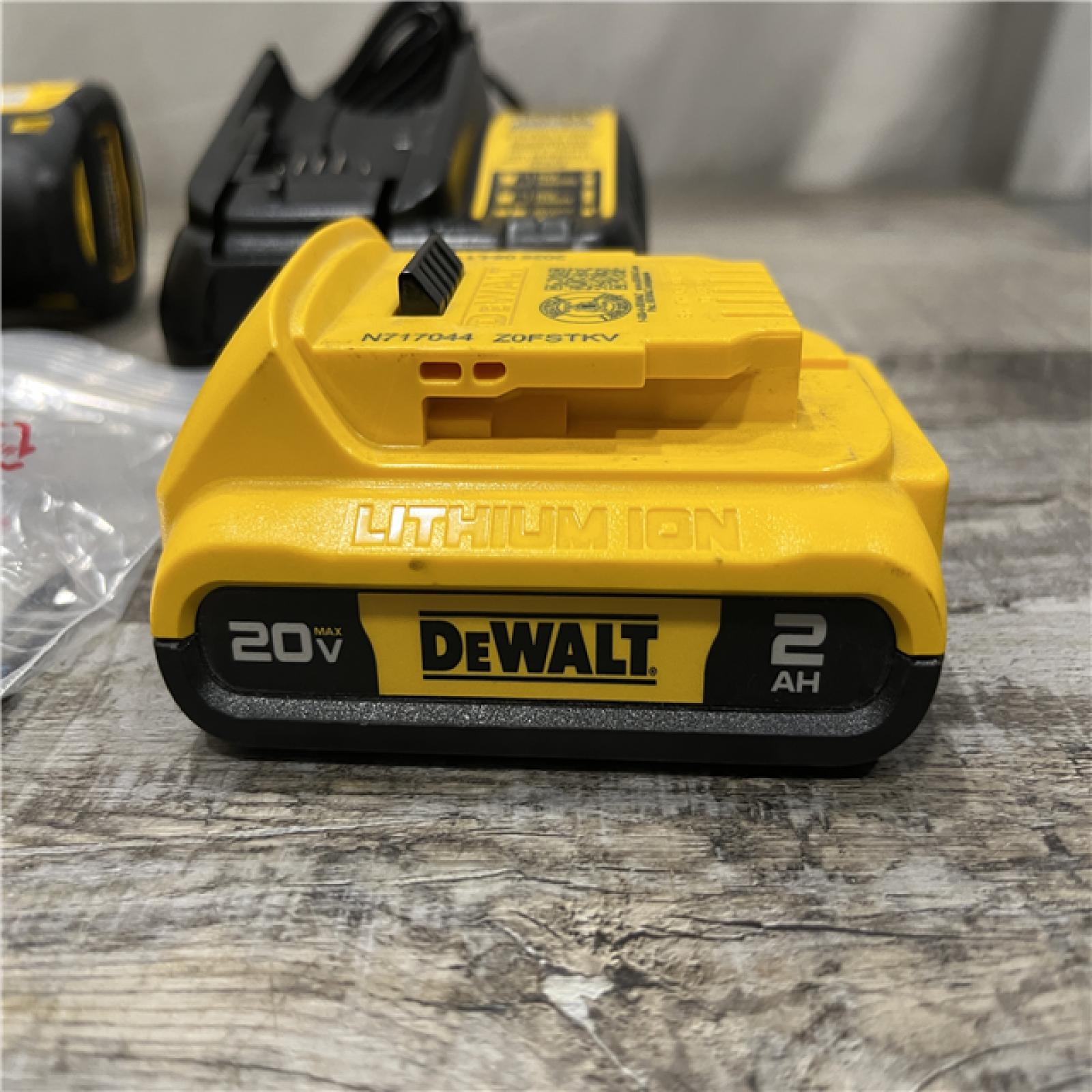 AS-IS DEWALT 20V MAX Lithium-Ion Brushless Cordless 1/4 in. Impact Driver Kit