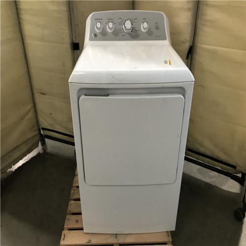 California AS-IS GE 7.2 Cu. Ft. Electric Dryer With Sensor Dry