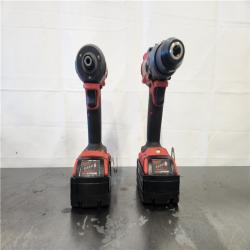 AS-IS- M18 FUEL 18V Lithium-Ion Brushless Cordless Hammer Drill and Impact Driver Combo Kit (2-Tool) with 2 Batteries