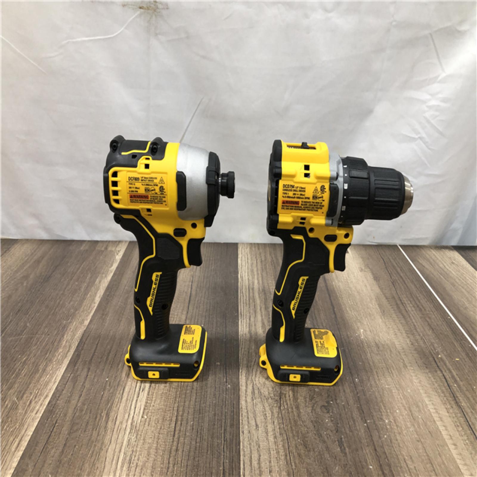 AS-IS DEWALT ATOMIC 20-Volt MAX Lithium-Ion Cordless Combo Kit