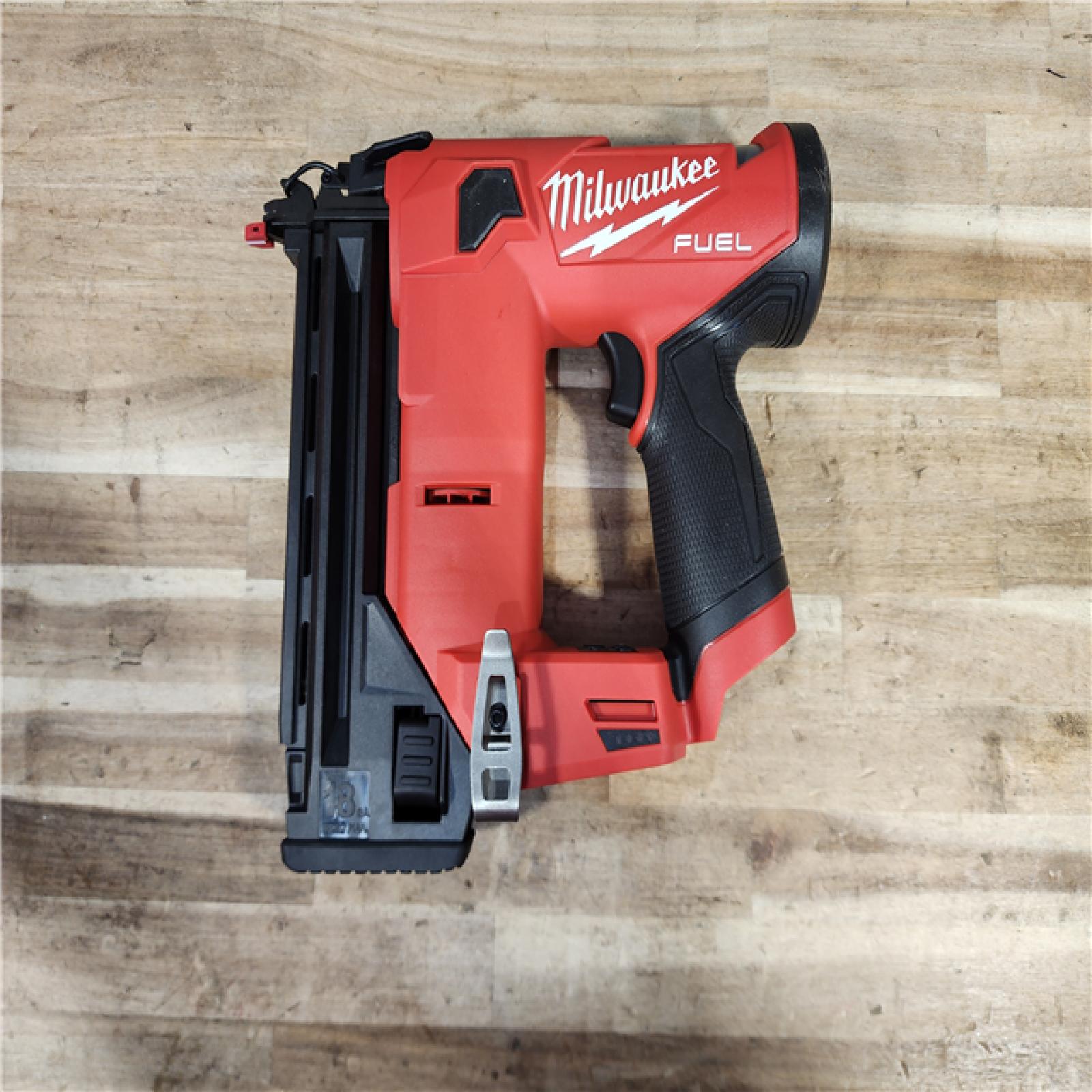 HOUSTON LOCATION - AS-IS Milwaukee FUEL 12-Volt Lithium-Ion Brushless Cordless 18-Gauge 1-1/2 in. Compact Brad Nailer (Tool Only)
