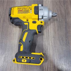 AS-IS Dewalt 20v Max 1/2  Mid-range Impact Wrench  Hog Ring  Tool Only (dcf891b)
