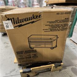 DALLAS LOCATION- AS-IS  Milwaukee Tool Storage 52 in. W x 22 in. D Heavy Duty Red Mobile Workbench Cabinet