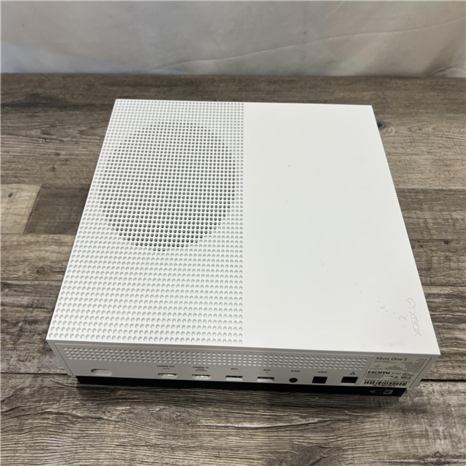 AS-IS Microsoft Xbox One S 1TB Console White