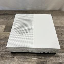 AS-IS Microsoft Xbox One S 1TB Console White