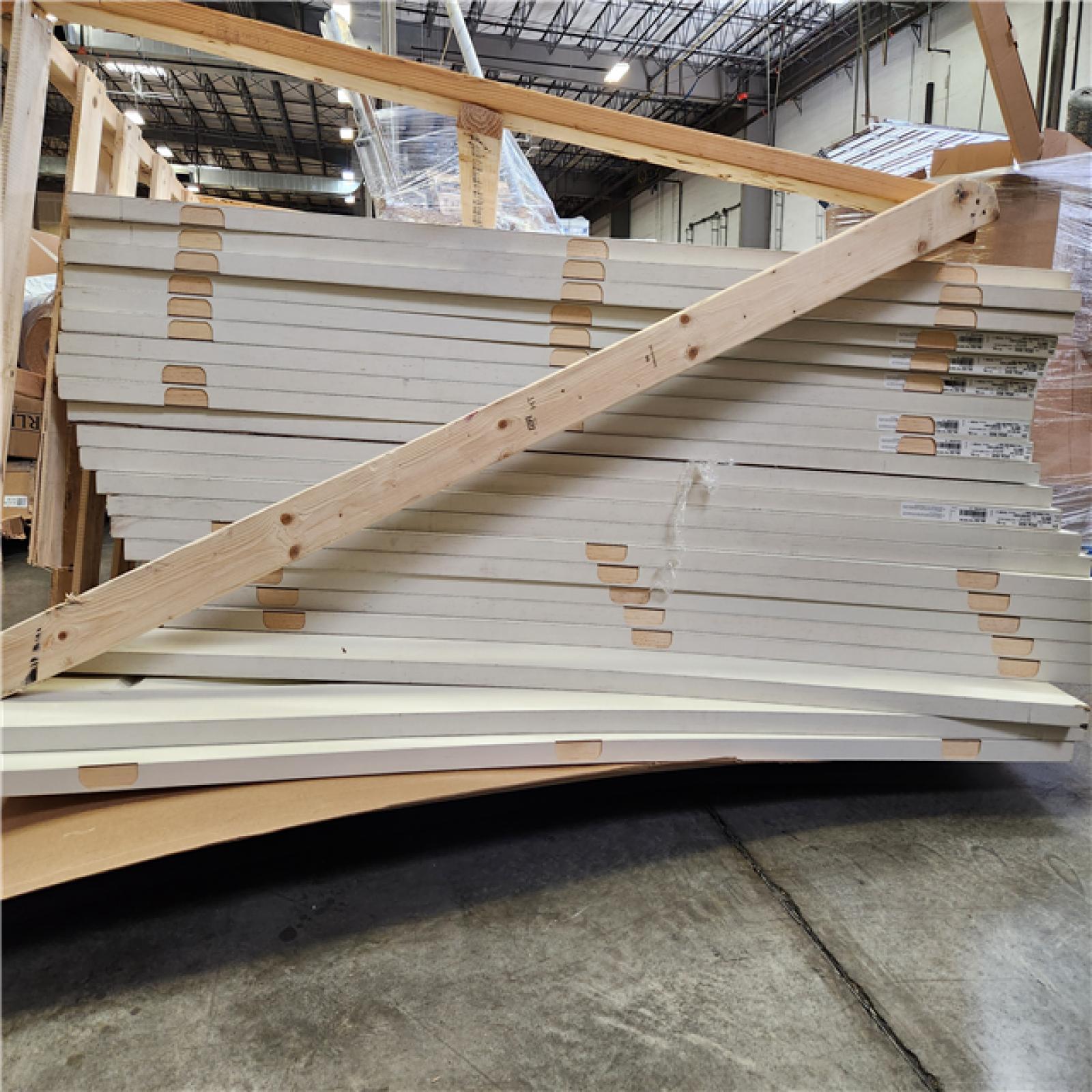 Phoenix Location Masonite 30 in. x 80 in. No Panel Primed White Smooth Flush Hardboard Hollow Core Composite Interior Door Slab (22-Doors