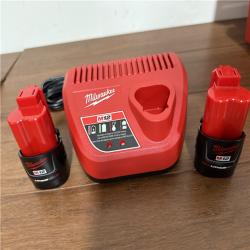 California AS-IS Milwaukee M12 PEX Expander Kit, includes (2) Batteries, Charger & Hard Case