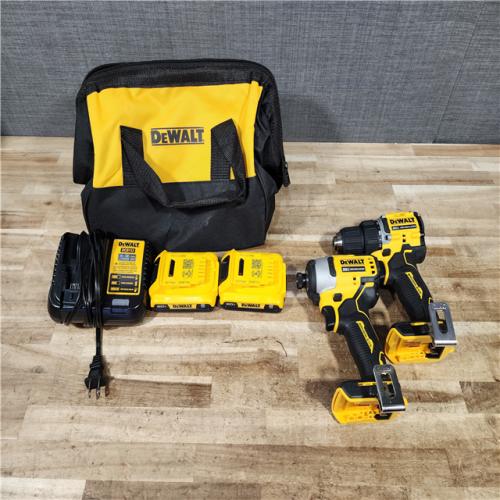 HOUSTON LOCATION - AS - IS DEWALT ATOMIC 20-Volt MAX Lithium-Ion Cordless Combo Kit