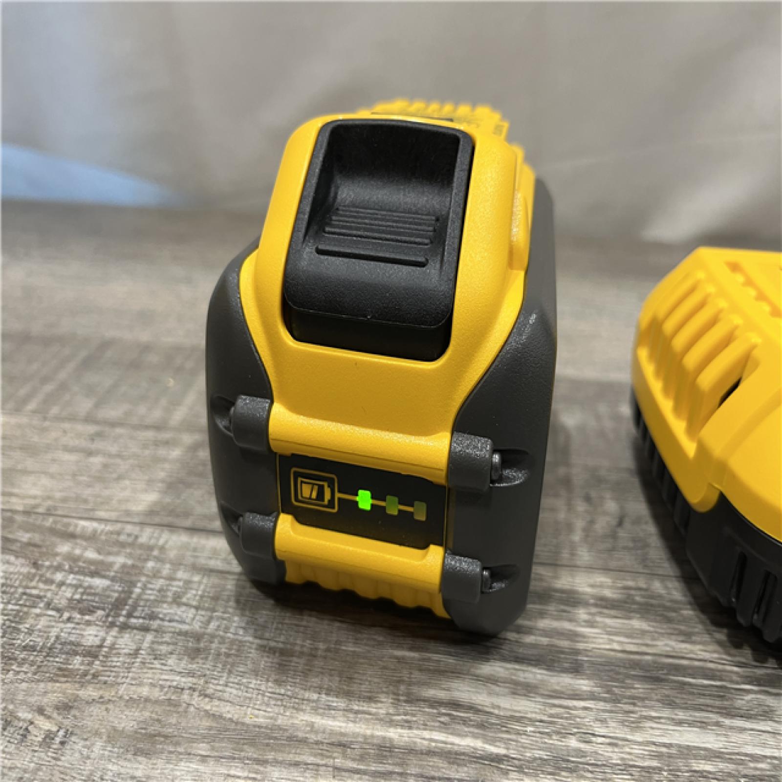 AS-IS DEWALT 20V/60V MAX FLEXVOLT Lithium-Ion 9.0Ah Battery and Charger Starter Kit