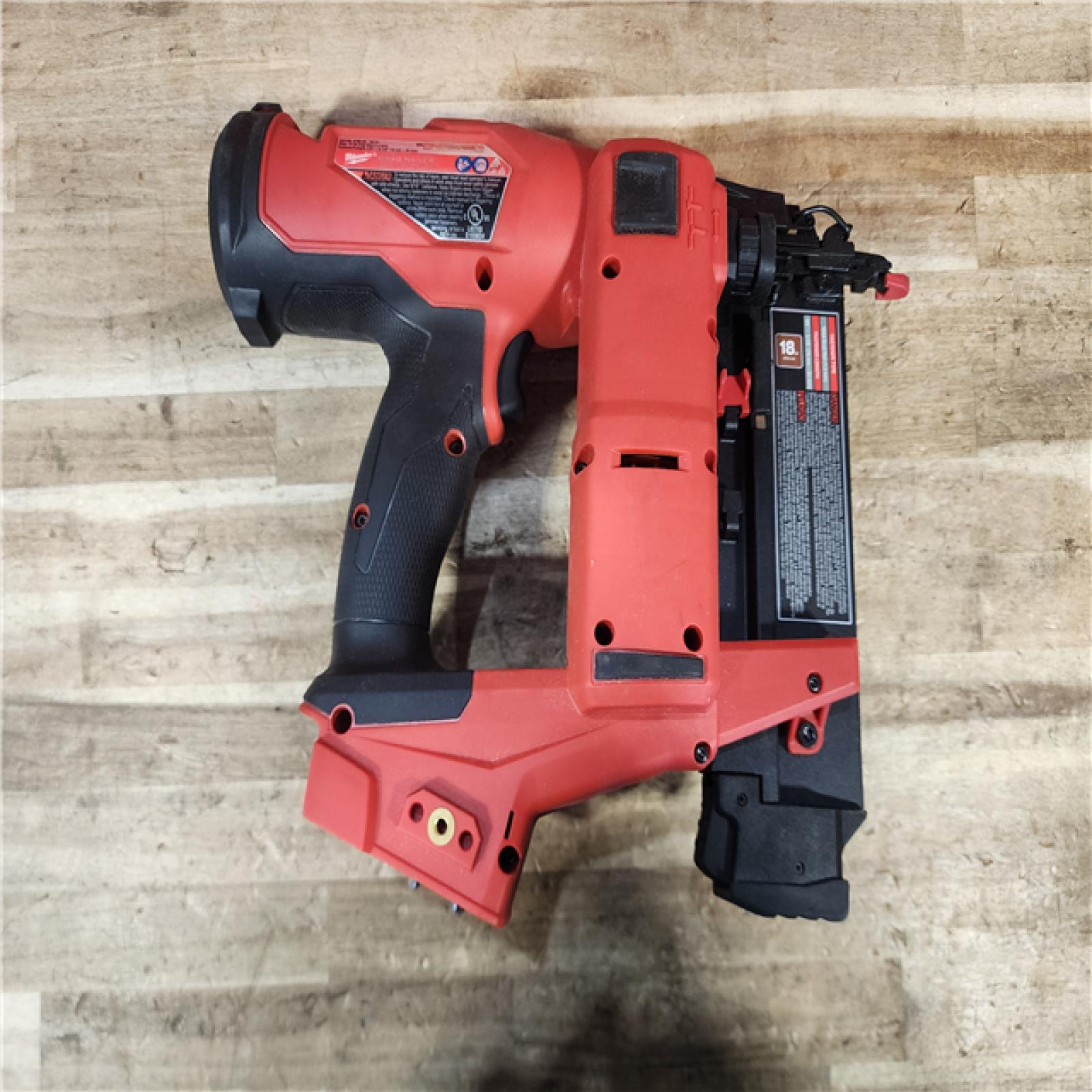 HOUSTON LOCATION - AS - IS Milwaukee FUEL 18-Volt Lithium-Ion Brushless Cordless Gen II 18-Gauge Brad Nailer (Tool-Only)