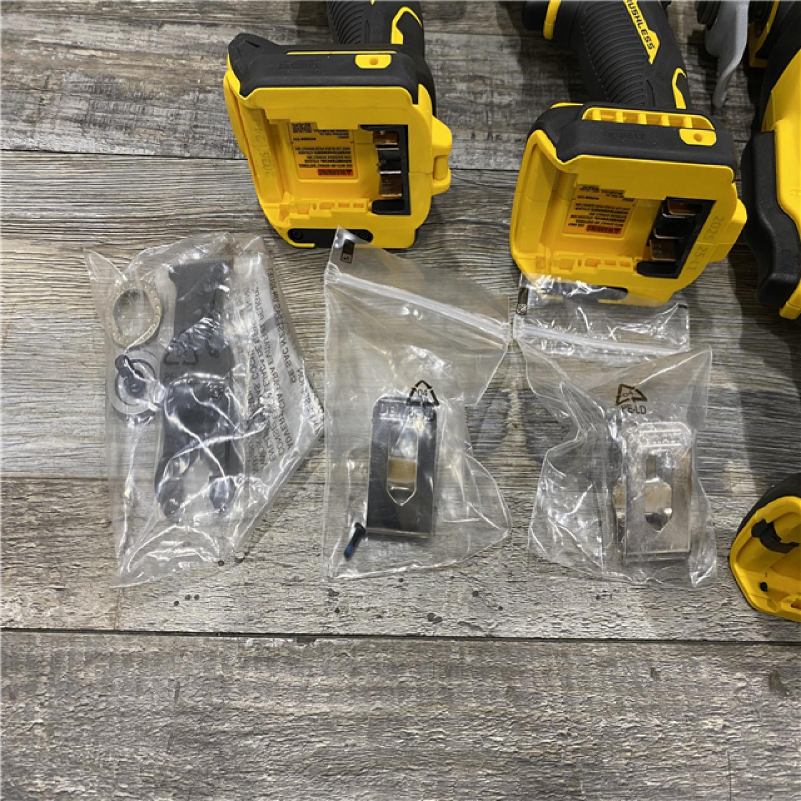 AS-IS DEWALT 20V MAX Lithium-Ion Cordless 3-Tool Combo Kit