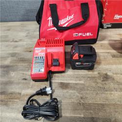 HOUSTON LOCATION - AS-IS (APPEARS LIKE NEW) Milwaukee M18 1/2 in. Cordless Brushless High Torque Impact Wrench Kit (Battery & Charger)