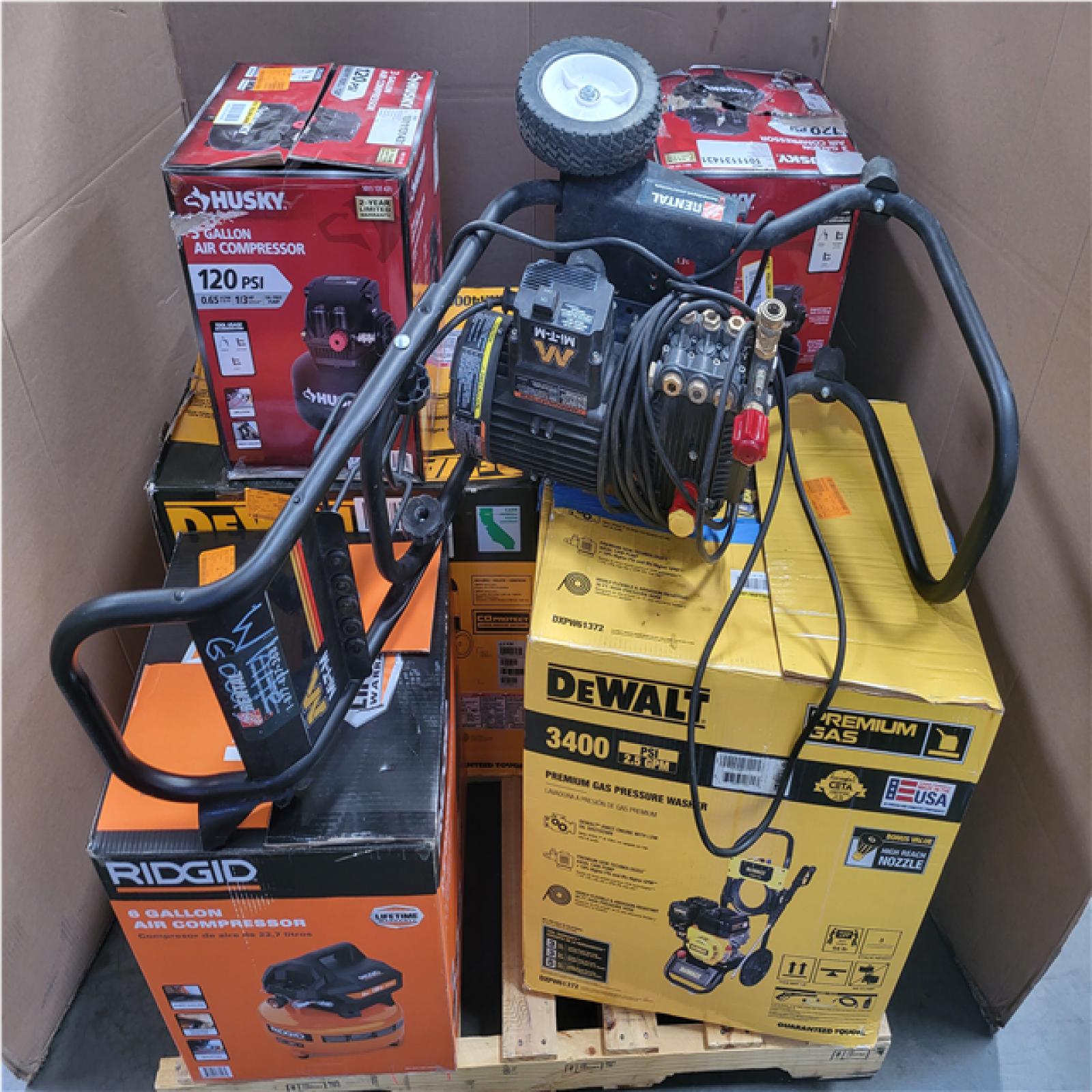 CALIFORNIA AS-IS OUTDOOR POWER EQUIPMENT