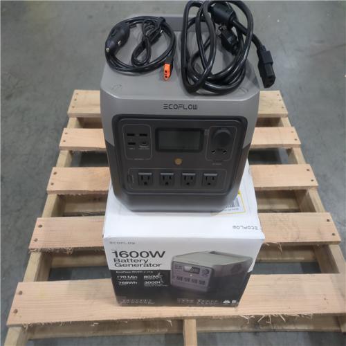 CALIFORNIA AS-IS ECOFLOW BATTERY GENERATOR