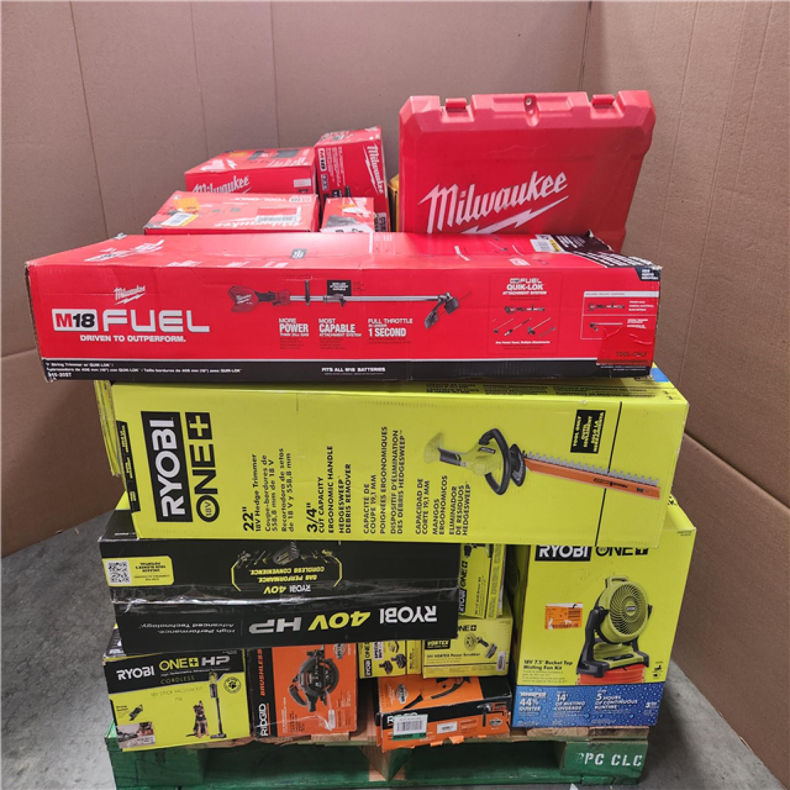 CALIFORNIA AS-IS TOOL PALLET