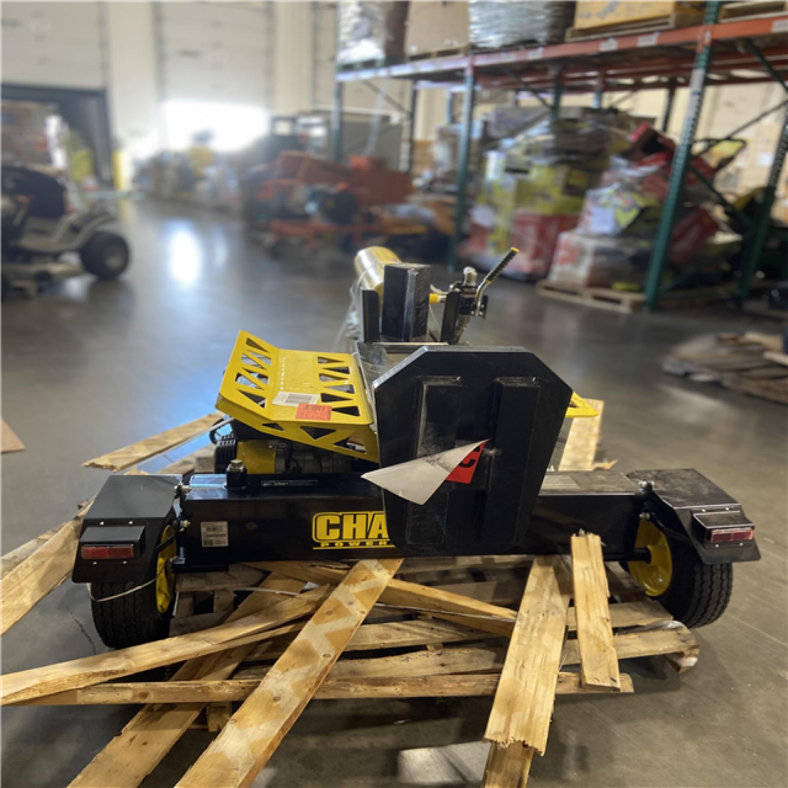 DALLAS LOCATION - Champion Power Equipment 37 Ton 338cc Gas Powered Log Splitter