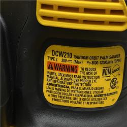 AS-IS DEWALT 20V MAX XR Cordless Brushless 5 in. Random Orbital Sander (Tool Only)