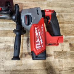 HOUSTON LOCATION - AS - IS Milwaukee FUEL 18V Lithium-Ion Brushless 1 in. Cordless SDS-Plus Rotary Hammer Kit
