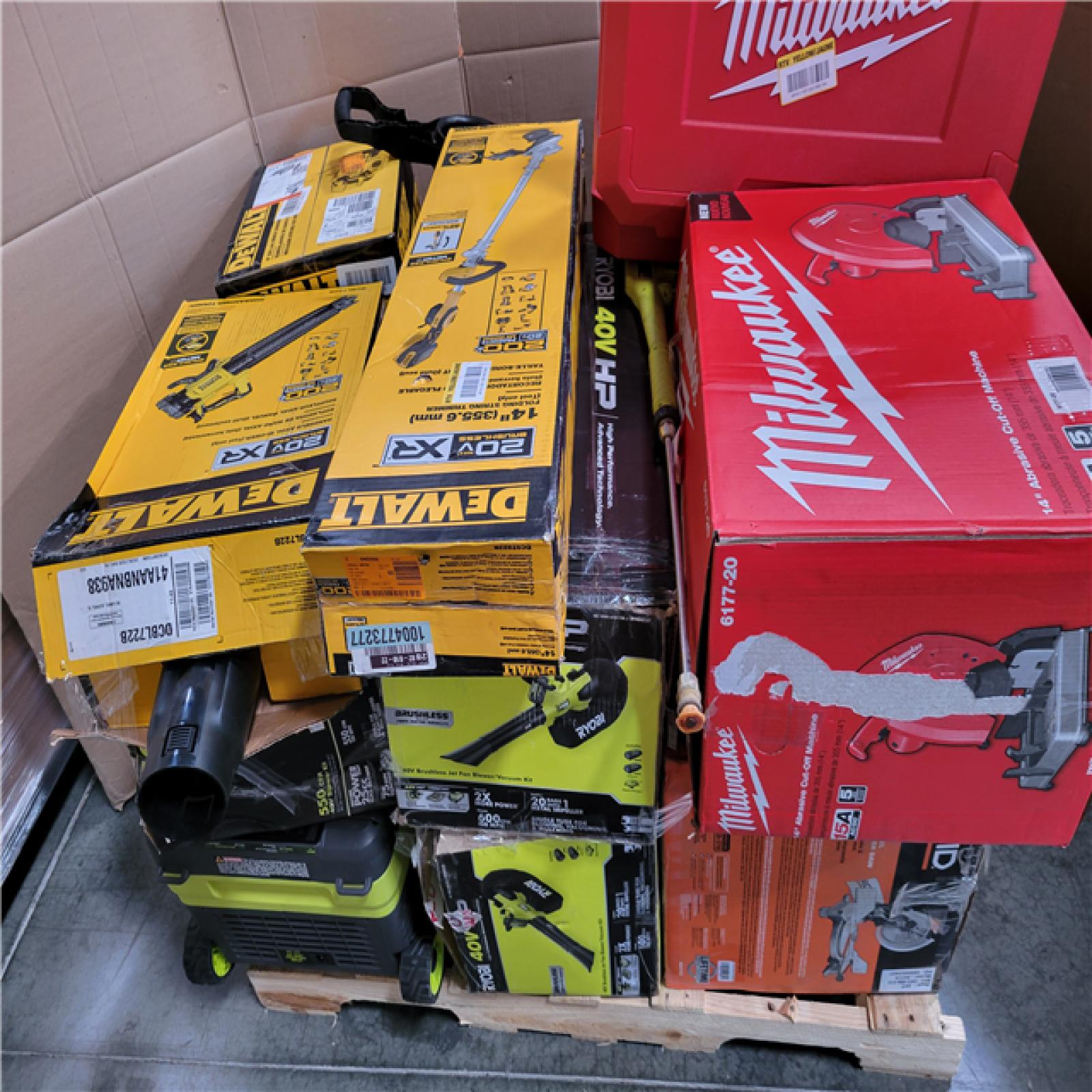 CALIFORNIA AS-IS TOOL PALLET