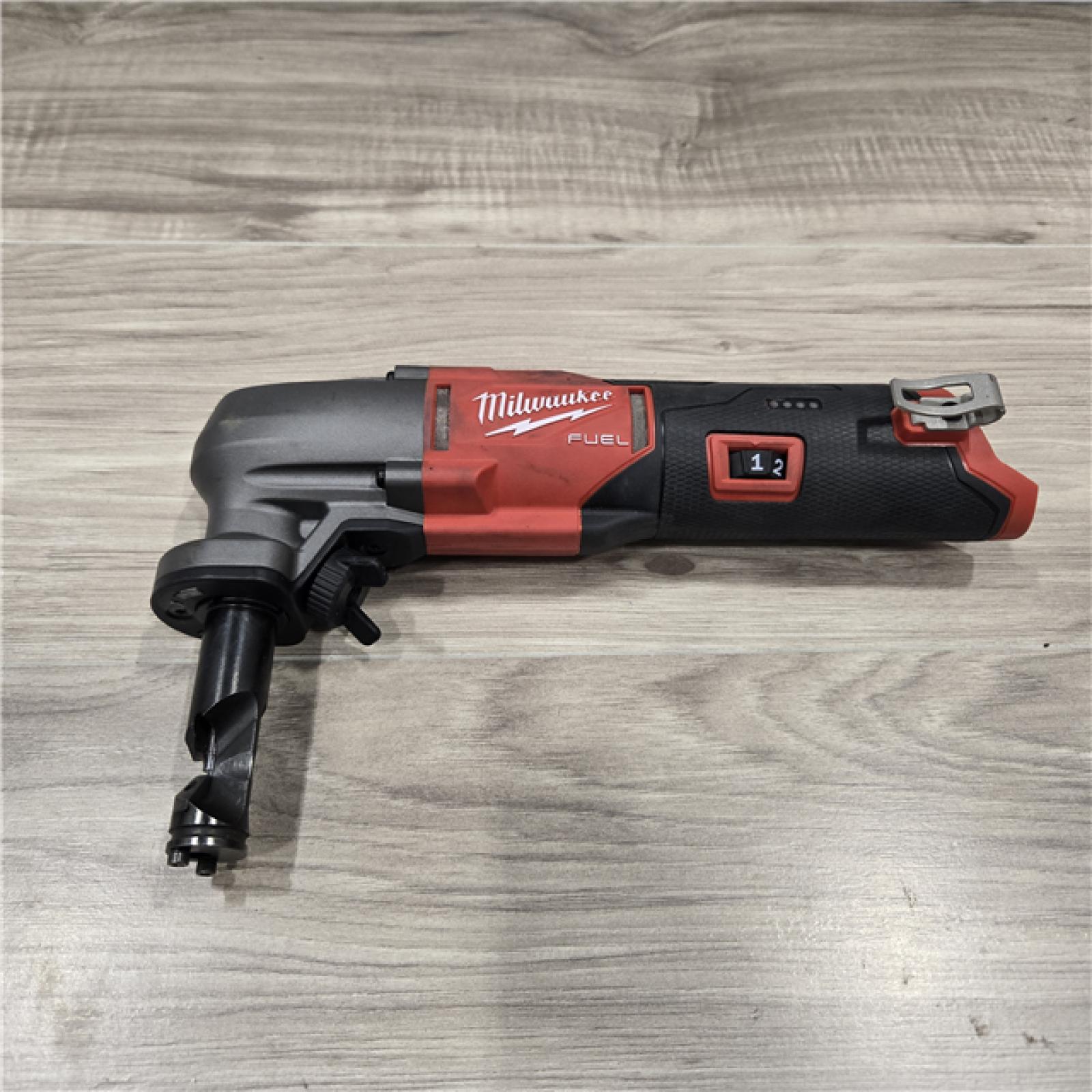 AS-IS Milwaukee M12 FUEL Cordless 16 Gauge Variable Speed Nibbler (Tool Only)