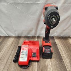 AS-IS- Milwaukee M18 1/2 in. Cordless Brushless High Torque Impact Wrench Kit (Battery & Charger)