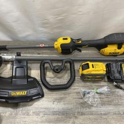 AS-IS DEWALT FLEXVOLT 60V MAX 17 in. Cordless Battery Powered Attachment Capable Trimmer Kit