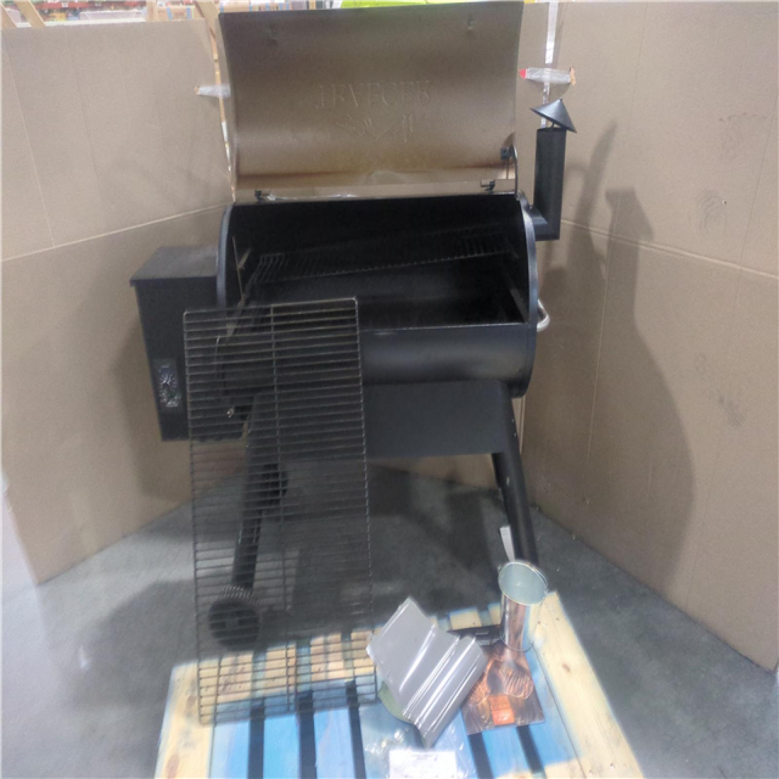 CALIFORNIA AS-IS TRAEGER WOOD FIRED GRILL