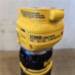 AS-IS DEWALT 20V MAX XR Cordless Fixed Base Compact Router (Tool Only)
