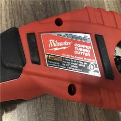 AS-IS Milwaukee 12V Lithium-Ion Cordless Copper Tubing Cutter (Tool-Only)