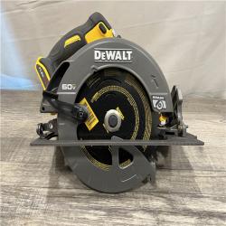 AS-IS DEWALT FLEXVOLT 60V MAX Cordless Brushless 7-1/4 in. Circular Saw with Brake (Tool Only)