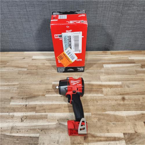HOUSTON LOCATION - AS-IS Milwaukee FUEL GEN-2 18V Lithium-Ion Mid Torque Brushless Cordless 3/8 in. Impact Wrench with Friction Ring (Tool-Only)