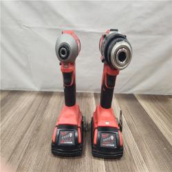 AS-IS- Milwaukee M18 Compact Brushless 2-Tool Combo Kit