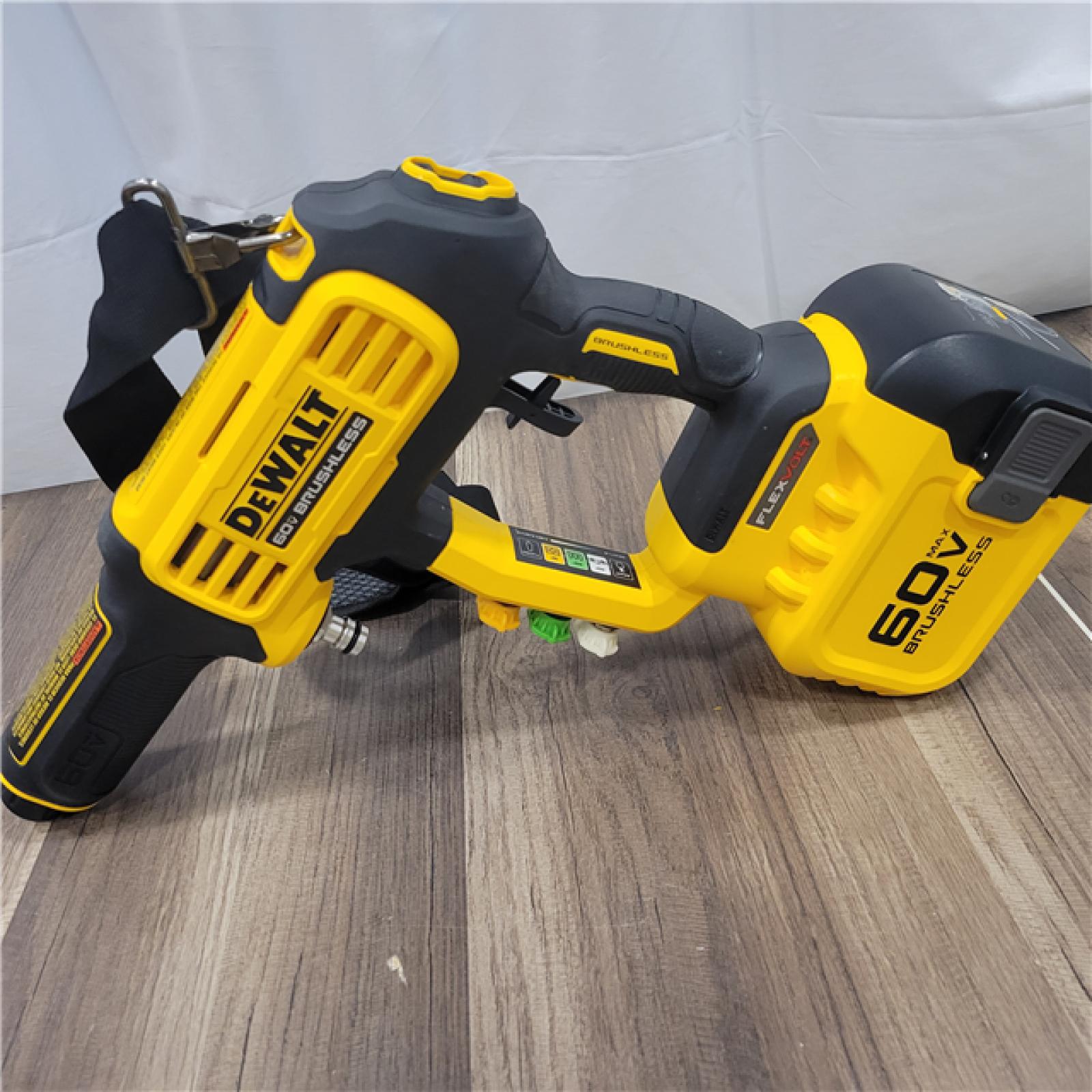 AS-IS DEWALT FLEXVOLT 60V MAX 1000 PSI 1.0 GPM Cold Water Cordless Battery Power Cleaner Kit W/(1) FLEXVOLT 3 Ah Battery and Charger