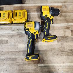 HOUSTON LOCATION - AS - IS DEWALT ATOMIC 20-Volt MAX Lithium-Ion Cordless Combo Kit