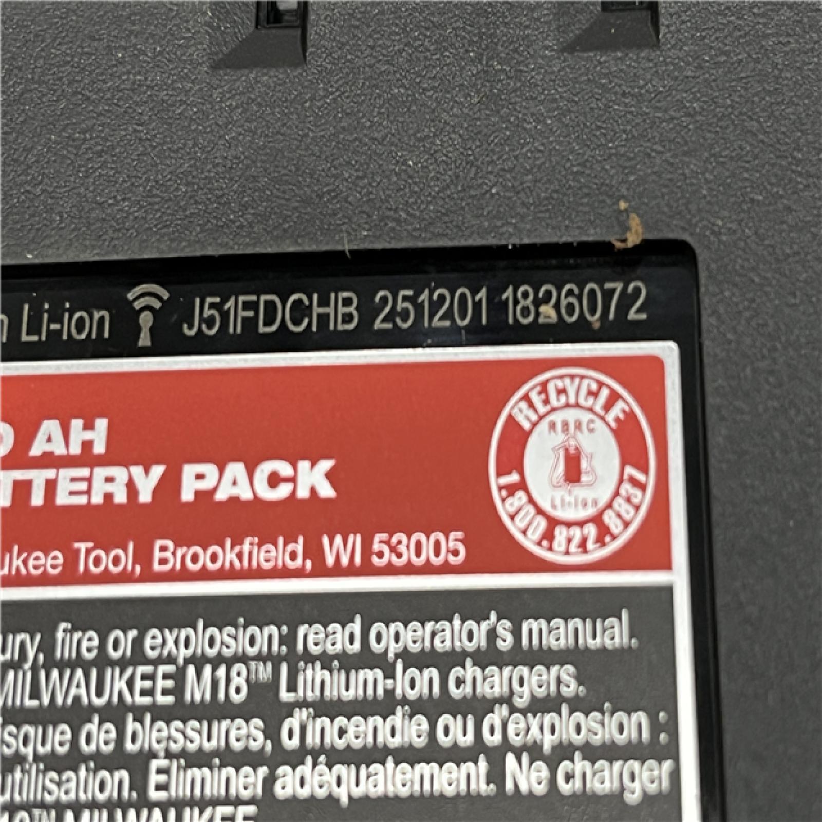 AS-IS Milwaukee 18-Volt Lithium-Ion High Output Starter Kit