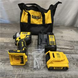 AS-IS DEWALT Atomic 20V Max Lithium-Ion Brushless Cordless Compact 1/4 in. Impact Driver Kit