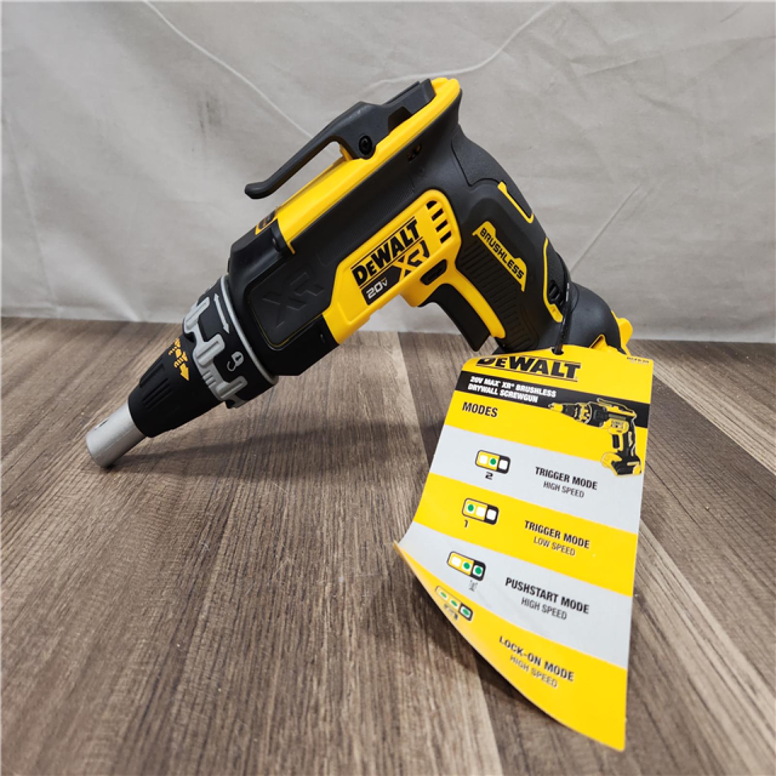 AS-IS- DeWalt 20V MAX XR Brushless Cordless Drywall Screw Gun (Tool-Only)