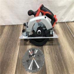 AS-IS Milwaukee 18V Lithium-Ion Cordless 6-1/2 in. Circular Saw (Tool-Only)