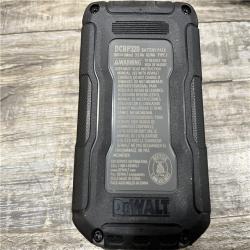 AS-IS DEWALT 20V MAX XR POWERSTACK Lithium-Ion Battery Starter Kit with 3.5Ah Battery and Charger