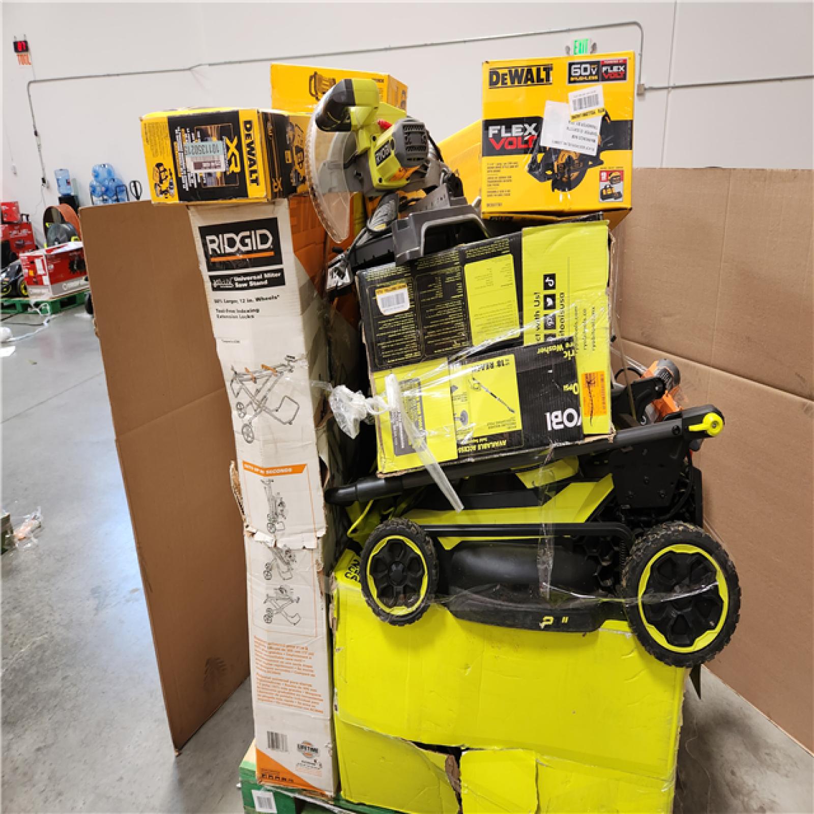 CALIFORNIA AS -IS  TOOL PALLET