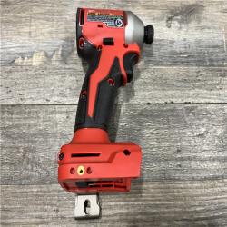 AS-IS Milwaukee 18-Volt Lithium-Ion Compact Brushless Cordless 1/4 in. Impact Driver Kit