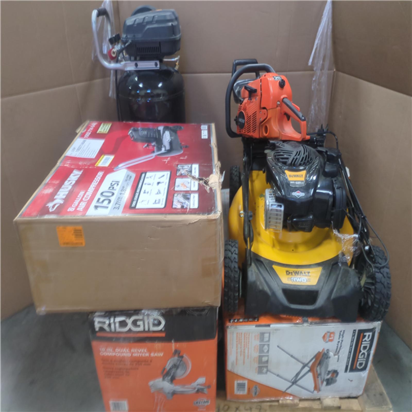 California AS-IS OUTDOOR POWER EQUIPMENT